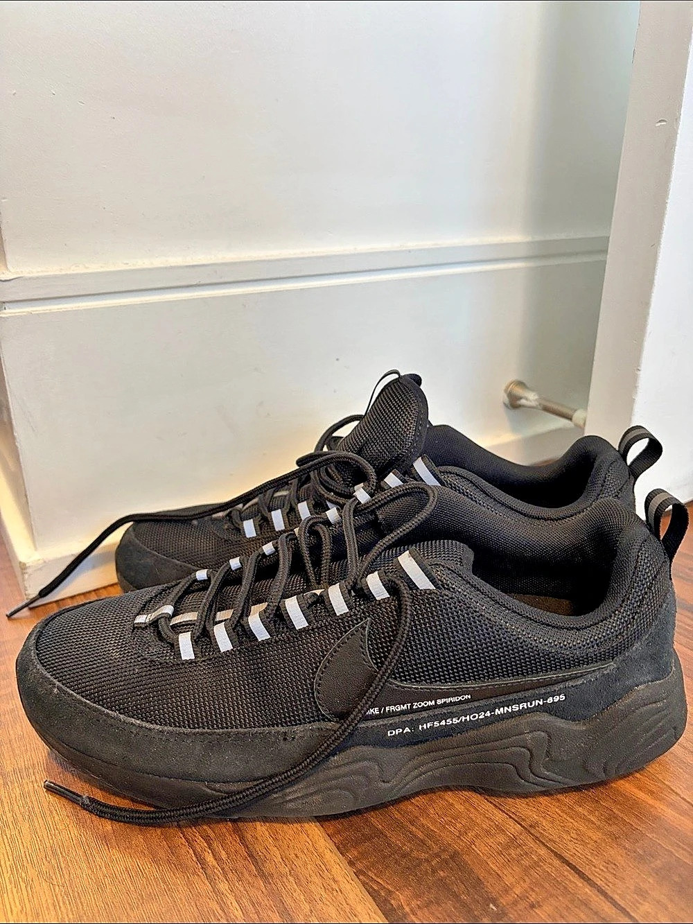 Nike Air Zoom Spiridon Men's Black US 9 Athletic Shoes